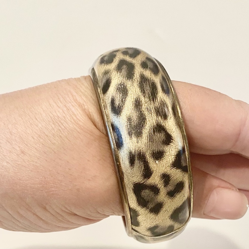 Leopard Print Jewelry, Leopard bracelet,